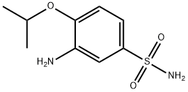 3-amino-4-(1-methylethoxy)benzenesulfonamide 结构式