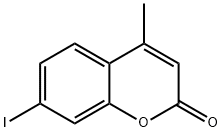 7-碘-4-甲基-2H-铬-2-酮 结构式