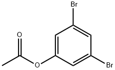 3,5-二溴苯酚乙酸酯 结构式