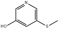 5-(甲基硫基)吡啶-3-醇 结构式