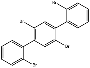 2,2',2'',5'-四溴-1,1':4',1''-三联苯 结构式