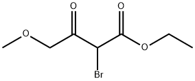 2-溴-4-甲氧基-3-氧代丁酸乙酯 结构式