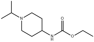 ethyl 1-isopropylpiperidin-4-ylcarbamate 结构式