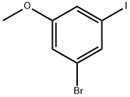 3-溴-5-碘本甲醚 结构式