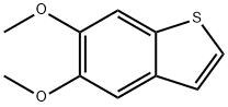 5,6-二甲氧基苯并[B]噻吩 结构式