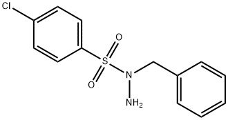 N-Benzyl-4-chlorobenzenesulfonohydrazide 结构式