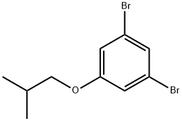 1,3-二溴-5-异丁氧基苯 结构式