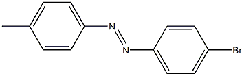 (4-Bromophenyl)-p-tolydiazene 结构式