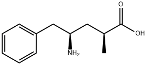 (2S,4R)-4-氨基-2-甲基-5-苯基戊酸 结构式