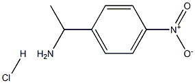 (RS)-4-硝基苯乙胺盐酸盐 结构式