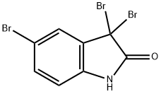 3,3,5-三溴吲哚啉-2-酮 结构式