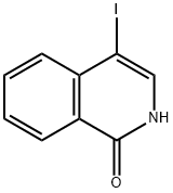 4-碘-1,2-二氢异喹啉-1-酮 结构式