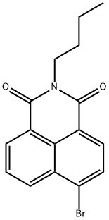 6-bromo-2-butyl-1H-benzo[de]isoquinoline-1,3(2H)-dione 结构式