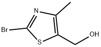 (2-Bromo-4-methylthiazol-5-yl)methanol 结构式