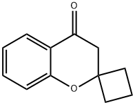 螺[苯并二氢吡喃-2,1 '-环丁烷]-4-酮 结构式
