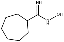 N'-羟基环庚烷羧酰亚胺酰胺 结构式