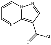 吡唑并[1,5-A]嘧啶-3-碳酰氯 结构式