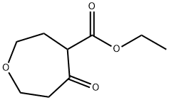 5-氧代氧杂环庚烷-4-羧酸乙酯 结构式
