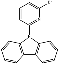 9-(6-溴吡啶-2-基)-9H-咔唑 结构式