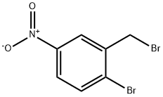 1-Bromo-2-bromomethyl-4-nitro-benzene 结构式