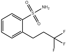 2 - (3,3,3 - 三氟丙基)苯磺酰胺 结构式