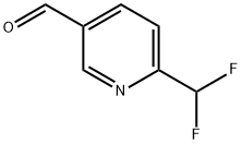 6-(difluoromethyl)nicotinaldehyde 结构式