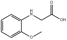 (2-甲氧基苯基)甘氨酸 结构式