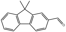 9,9-二甲基-2-甲酰基芴 结构式