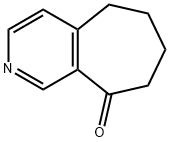 7,8-dihydro-5H-cyclohepta[c]pyridin-9(6H)-one 结构式