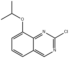 2-氯-8-(1-甲基乙氧基)-喹唑啉 结构式