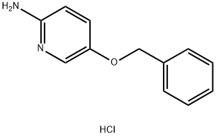 5-(苄氧基)吡啶-2-胺盐酸盐 结构式