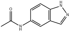 N-(1H-INDAZOL-5-YL)ACETAMIDE 结构式