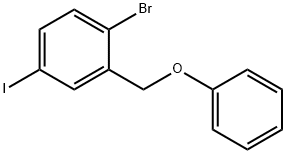 1-bromo-4-iodo-2-(phenoxymethyl)benzene 结构式