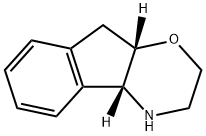 (4AR,9AS)-2,3,4,4A,9,9A-六氢茚并[2,1-B]-1,4-噁嗪 结构式
