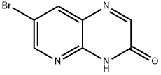 7-溴吡啶并[3,2-B]吡嗪-3(4H)-酮 结构式