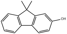 9,9-二甲基-9H-芴-2-醇 结构式