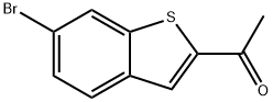 1-(6-Bromobenzo[b]thiophen-2-yl)ethanone 结构式