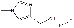 1-甲基-1H-咪唑-4-甲醇盐酸盐 结构式