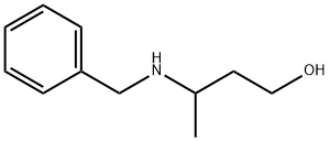 3-(苄基氨基)丁烷-1-醇 结构式