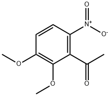 1-(2,3-DIMETHOXY-6-NITROPHENYL)ETHANONE 结构式
