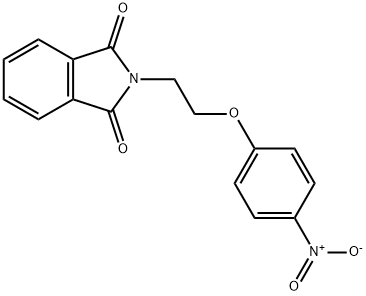 2-(2-(4-硝基苯氧基)乙基)异吲哚-1,3-二酮 结构式