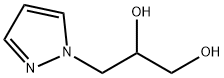 3-(1H-吡唑-1-基)丙烷-1,2-二醇 结构式