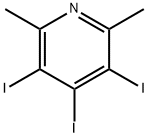 3,4,5-Triiodo-2,6-dimethylpyridine 结构式