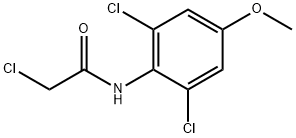 2-Chloro-N-(2,6-dichloro-4-methoxyphenyl)acetamide 结构式
