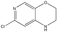 7-chloro-2,3-dihydro-1H-pyrido[3,4-b][1,4]oxazine 结构式