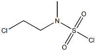 N-(2-chloroethyl)-N-methylsulfamoyl chloride 结构式