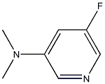 (5-Fluoro-pyridin-3-yl)-dimethyl-amine 结构式