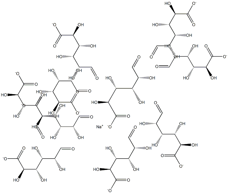 DECA -GULURONIC ACID SODIUM SALT 结构式