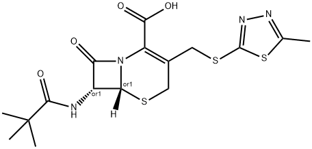 头孢唑林杂质B 结构式
