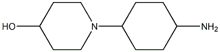 1-(4-氨基-环己基)-哌啶-4-醇 结构式